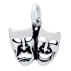 Pandantiv argint 925 cu masca de teatru PSX0553 [1]